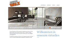 Desktop Screenshot of marmor-walz.de